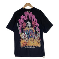 Warren Lotas ウォーレンロータス DEATH LIFE EYES THE DEMON EXECUTIONER スカル プリントTシャツ ブラック Size M 福生店