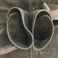 BUZZ RICKSON'S バズリクソンズ BR26081 ヘリンボーン コットンツイル 長袖ワークシャツ ブラック size15-15 1/2 瑞穂店