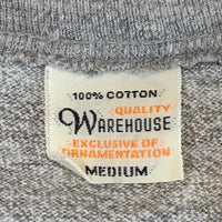 WAREHOUSE ウエアハウス 20SS 4601 CAMP SENECA プリントTシャツ 杢グレー Size M 福生店