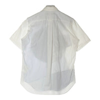 JUNYA WATANABE ジュンヤワタナベ コムデギャルソンマン WQ-B029 AD2015 パッチワーク ペイズリー柄 半袖シャツ ホワイト sizeS 瑞穂店