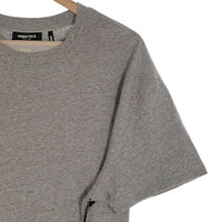 FOG ESSENTIALS エッセンシャルズ リフレクティブロゴプリント Tシャツ 裾 バックプリント グレー Size S 福生店