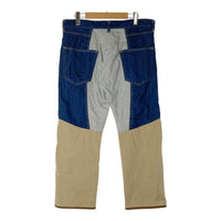 JUNYA WATANABE COMME des GARCONS MAN ジュンヤワタナベ コムデギャルソンマン WB-P035 ヒッコリー切替 デニムパンツ インディゴ sizeS 瑞穂店