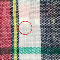 GOODENOUGH グッドイナフ GE-143004 バックロゴ マドラスチェック 長袖シャツ レッドxブルー sizeL 瑞穂店