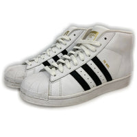 adidas アディダス PRO MODEL ミドルカットスニーカー ホワイト Size23cm 瑞穂店