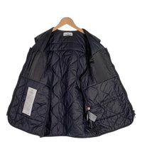 STONE ISLAND ストーンアイランド MODIFIED PANAMA ナイロンミックス ジップアップベスト 中綿 プリマロフト ブラック 7515G0840 size L 福生店