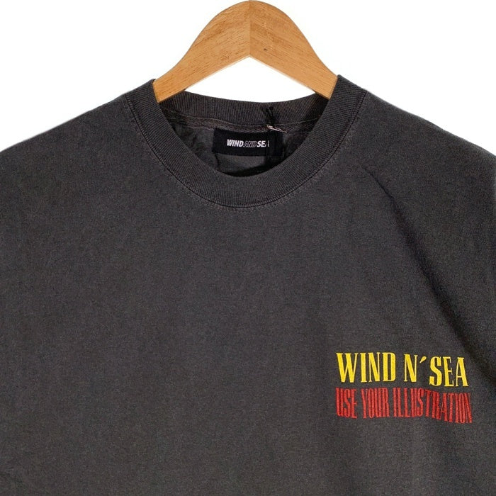 WIND AND SEA ウィンダンシー 24SS Thrash Heritage Michelle S/S Tee スラッシュヘリテージミッシェル  プリントTシャツ ペッパー Size XL 福生店