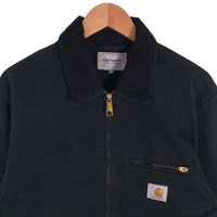 Carhartt WIP カーハートワークインプログレス DETROIT JACKET デトロイトジャケット ダック地 裏地なし ブラック I034819.00E Size L 福生店