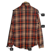 70's BIG MAC ビッグマック フランネルチェックシャツ レッド ベージュ Size S 福生店