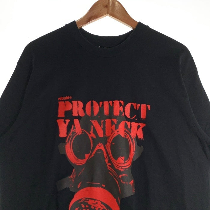 nitraid XL Tシャツ グラフィックプリント nitraid - nitraid ナイトレイド ANTI BABYLON 両面プリント T