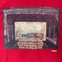 SUPREME シュプリーム 19AW Martin Wong Attorney Street アートニー ストリート ロンT レッド sizeL 瑞穂店