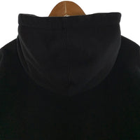 SUPREME シュプリーム 18AW COMME des GARCONS SHIRT コムデギャルソンシャツ Split Box Logo Hooded Sweatshirt スプリットボックスロゴ プルオーバースウェットパーカー ブラック Size L 福生店