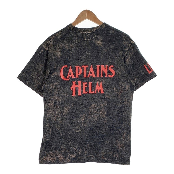 CAPTAINS HELM キャプテンズヘルム LOS LOGO TEE ロゴプリントTシャツ ブラック CH22-LOS-T01 Size M 福生店