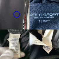 POLO SPORT ポロスポーツ ラルフローレン サイドライン イージーパンツ ジャージ素材 ブラック Size S 福生店