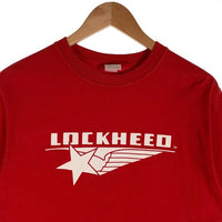 BUZZ RICKSON'S バズリクソンズ LOCKHEED 半袖 Tシャツ レッド Size S相当 福生店