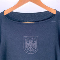 YEEZY イージー Vultures プリント カットオフ Tシャツ ブラック カニエウエスト Size 1 福生店