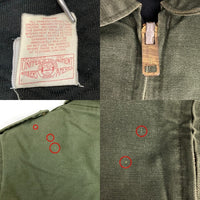 Carhartt カーハート JQ264 80's USA製 A-2タイプ ボンバージャケット モスグリーン sizeL 瑞穂店