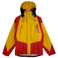 Marmot マーモット STABRIDGE スタブリッジ the Apartment アパートメント GTX 3L ALPINIST JACKET マウンテンパーカー ジャケット イエロー レッド TOMUJK84AM GORE-TEX ゴアテックス Size S 福生店