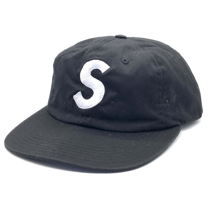 supreme sロゴ6パネルキャップ ブラック Supreme - Chenille S Logo 6-Panel - UG.SHAFT