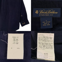 Brooks Brothers ブルックスブラザーズ コーデュロイ ボタンダウンシャツ ネイビー Size L 福生店