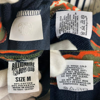 BILLIONAIRE BOYS CLUB ビリオネアボーイズクラブ スウェット クルーネックトレーナー イージーパンツ セットアップ ネイビー Size M 福生店