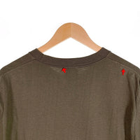 00's GREEN DAY グリーンデイ American Idiot プリントTシャツ オリーブ SHOOT Size L 福生店