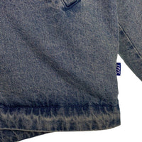 LFYT エルエフワイティー 20AW ウォッシュドデニム コーチジャケット インディゴ ラファイエット LA201003 Size XXL 福生店