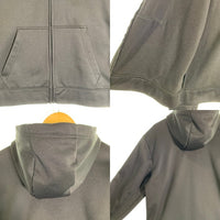 THE NORTH FACE ノースフェイス ボックスロゴアームプリント ジップアップパーカー ブラック ポリエステル NF0A3RUKKY4 Size L 福生店