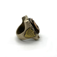 40-50's メキシカンリング ドラゴン MEXICO刻印 合金 Size 20-21号 福生店