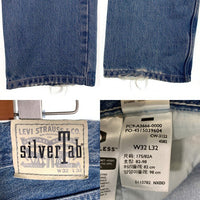 Levi's リーバイス SilverTab シルバータブ STRAIGHT ストレート デニムパンツ ライトブルー Size W32 L32 福生店