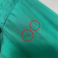 ジップアップ リブブルゾン グリーン Size L 瑞穂店