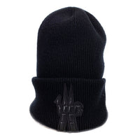 MONCLER モンクレール BERRETTO TRICOT CAP ウール ニットキャップ ビーニーブラック 39434417WWYO 福生店
