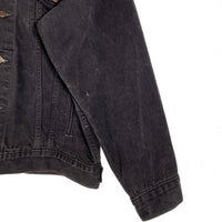 90's Levi's リーバイス 70507-4159 ブラックデニムトラッカージャケット 後染め トップ裏715 USA製 size L 福生店