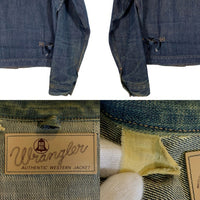 Wrangler ラングラー 111MJ 復刻 デニムジャケット インディゴ Size M 相当 福生店