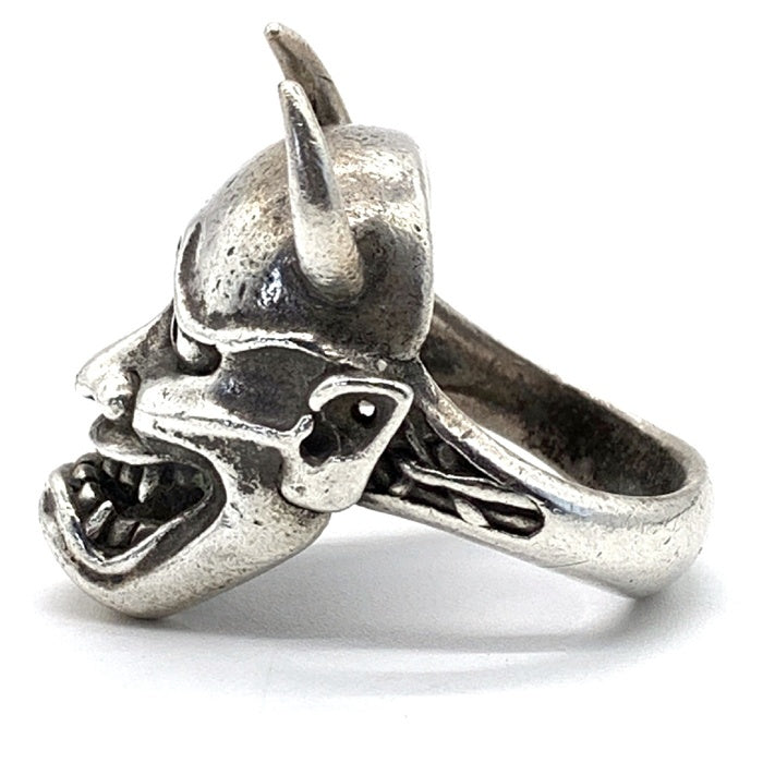 HIJIRI SILVER 聖 ヒジリ 般若 シルバーリング Size 17号 福生店