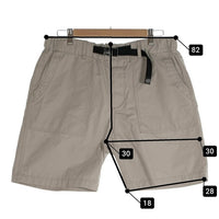 COUNTER RHYTHM カウンターリズム コットンリップストップ ベイカーショートパンツ セメント Size L 福生店