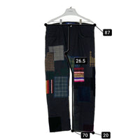 JUNYA WATANABE MAN ジュンヤワタナベマン WJ-P001 AD2022 異素材パッチワークパンツ ブラック sizeM 瑞穂店