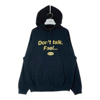 CHALLENGER チャレンジャー DTF HOODIE Don't talk. Feel... プルオーバーパーカー ブラック sizeL 瑞穂店