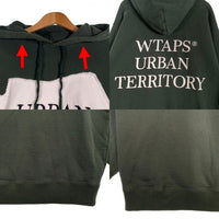 WTAPS ダブルタップス 23AW OBJ 05 Hoody プルオーバースウェットパーカー グリーン 232ATDT-CSM25 Size 04 福生店