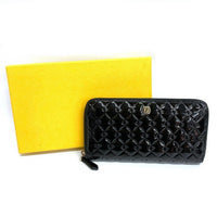 FENDI フェンディ エナメル ジッピーウォレット 長財布 8M0024.A05.129.2513 ブラック 瑞穂店