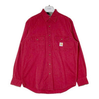 Carhartt カーハート Flame Resistant 防炎 長袖ワークシャツ レッド sizeM 瑞穂店