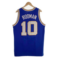 80's adidas アディダス SAVAGES Dennis Rodman デニス・ロッドマン ゲームシャツ ユニフォーム ブルー Size XXL 福生店