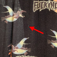 FUCKING AWESOME ファッキンオーサム オープンカラー レーヨンシャツ ブラック 総柄プリント Size XL 福生店