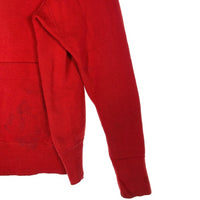 60's~ ラグランスリーブ プルオーバースウェットパーカー レッド Size M 相当 福生店