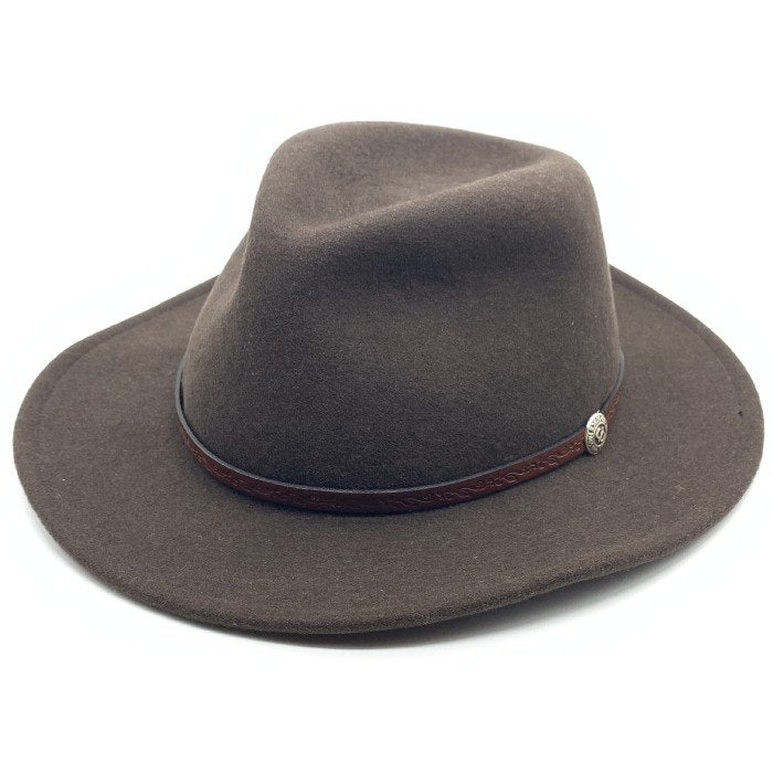 STETSON ステットソン CROMWELL ブラウン Size M