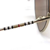 BURBERRY バーバリー BE3136D ブラウンレンズ サングラス ゴールド 瑞穂店