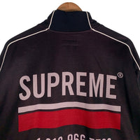 SUPREME シュプリーム 22AW World Famous Jacquard Track Jacket ワールドフェイマス ジャカード トラックジャケット ブラック Size XXL 福生店