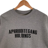 BUDSPOOL バッズプール フロント刺繡 クルーネックスウェットトレーナー グレー 裏起毛 Size XXL 福生店