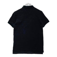 Vivienne Westwood MAN ヴィヴィアンウェストウッドマン オーブ刺繡 鹿の子 ポロシャツ ブラック Size 44 瑞穂店