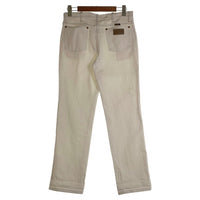Wrangler ラングラー 936 Slim Fit スリムフィット カウボーイカット デニムパンツ ホワイト Size 32×32 福生店