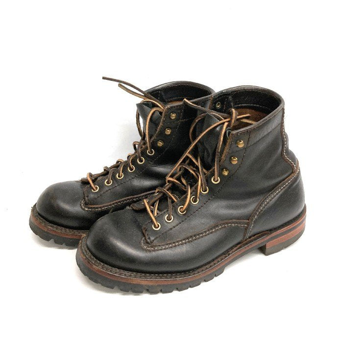 LONE WOLF BOOTS ロンウルフ ブーツ LW00125 LOGGER ビブラム社製 ブラック size 8 1/2 （26.5cm） 瑞穂店